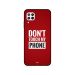 جراب ظهر زوت بطبعة عبارة Don'T Touch My Phone لهواوي نوفا 7i جراب ظهر زوت بطبعة عبارة Don'T Touch My Phone لهواوي نوفا 7i
