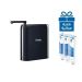 Tank Pro Water Filter, 6 Stages - Black with Free Cartridge 