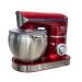 Black and White Stand Mixer with Attachments, 9 Liters, 1800W, Red - SM-918