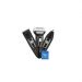 VGR 3 In 1 Rechargeable Hair Trimmer, Dry Only, Black - V-210 with Gift Bag