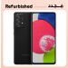 سامسونج جالكسي A52s مجدد، سعة 128 جيجا، 8 جيجا رام، شبكة 5G - اسود، فئة بلاتينوم، 12 شهر