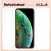 ابل ايفون XS مجدد بشريحة واحدة، سعة 64 جيجا، رام 4 جيجا، شبكة 4G LTE، رمادى، فئة بلاتنيوم- ضمان سنة واحدة