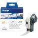 Brother Label Roll, 17mm x 54mm, 400 Labels, Black on White - DK-11204