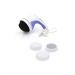 Relax and Spin Tone Hand Held Massager, White and Blue - MA-116     