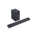 LG Wireless Sound Bar, 2 Pieces, 400 W, Black-  SC9S
