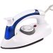 Foldable Travel Steam Iron, 700 Watt - White and Blue