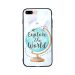 Explore The World Printed Back Cover for Apple iPhone 8 Plus