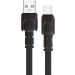 كابل نقل بيانات وشحن سريع USB فئة A الي لايتننج موكسوم، اسود - MXCB30