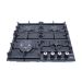 Purity Gas Built-in Hob, 60cm, 4 Burners, Black - HPT603G