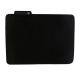 Gaming Mouse Pad with RGB Lights, 25 cm - Black