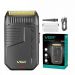 VGR Rechargeable Foil Shaver, Dry, Black - V-375