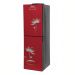 Speed 2 Faucets Water Dispenser With Cabinet, Hot and Cold, 30 Litres, Red and Black - SP-127R