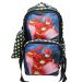 Gharibo Bags School Backpack With Pencil Case for Boys, Flash Pattern - Black and Yellow