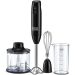 Black + Decker 3 In 1 Hand Blender with Chopper, 500 ML, 600 Watts, Black - HB600-B5