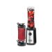 BLACK+DECKER Portable Blender, 300ml, 500Ml, 300 Watt, Black and Silver - SBX300-B5