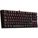 Redragon Gamer TKL K552 Red Backlight, Blue Switches PC Mechanical Keyboard