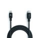 كابل USB -C الى لايتنينج ادم ايلمنتس بيك II، طول 1.2 متر، اسود - C120B
