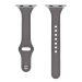 Leather Strap for Smart Watches, 42mm to 45mm - Grey