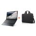 لاب توب لينوفو ايدياباد 1 15ALC7، ايه ام دي رايزن 5 5500U، هارد SSD سعة 512 جيجا، 8 جيجا رام، شاشة FHD مقاس 15.6 بوصة، ايه ام دي راديون جرافيكس، ويندوز 11- ازرق مع حقيبة كتف للاب توب مقاس 15.6 بوصة - اسود