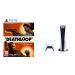 Sony PlayStation 5, 1 Wireless Controller, White - CFI-1016A01 MEE, with Deathloop for PlayStation 5