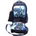 Gharibo Bags School Backpack With Lunch Bag and Pencil Case for Boys, Batman Pattern - Black and Blue