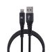 كابل لايتنينج USB لافينتو ام اف اي، 2 متر، فضي واسود - MP476