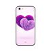جراب ظهر بطبعة قلوب وعبارة Love You لابل ايفون 5S