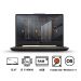 Asus TUF F15 FX 506Hc-HN005W Laptop, Intel Core I5 11400H, 15.6 Inch, 512GB SSD, 8GB RAM, NVIDIA GeForce RTX 3050 4GB Graphics, Windows 11- Black