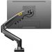 NB North Bayou Single Arm Holder for 17 to 30 Inch Monitors, Black - ZZ-F80-B