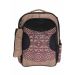 Gharibo Bags School Backpack With Pencil Case for Kids, Motifs Pattern - Beige