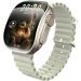 X10 ULTRA 3 Curved Smart Watch, 1.3 Inch - Off White