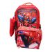 Gharibo Bags School Backpack With Lunch Bag and Pencil Case for Boys, Spider Man Pattern - Red
