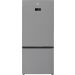 Beko Freestanding Combi Refrigerator, No Frost, 2 Doors, 590 Litres, Inverter Motor, Titanium Inox - RCNE590E35ZXP1