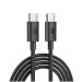 Ravpower USB-C Charging and Sync Cable, 1 Meter, Black - RP-CB1021