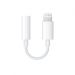 Apple Lightning to 3.5 mm Headphone Jack Adapter, White - MMX62ZM/A