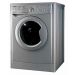 Indesit Front Loading Washing Machine, 6 KG, Silver - EWC61051SEG