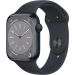 Apple Series 8 Smart Watch with Midnight Sport Band, 45mm - Midnight Aluminum Case