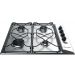 Indesit Gas Built-In Hob 4 Burners, Silver - PAA 642 IX/I EE