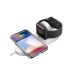 LORDWEY Mini AirPower Wireless Charger, 7.5W, White - FDW1781
