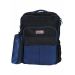 Gharibo Bags School Backpack With Pencil Case For Kids, Brilliant Colors Pattern - Black and Blue