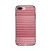 Pink Grid Lines Pattern Printed Back Cover for Apple iPhone 7 Plus