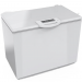 Zanussi Chest Freezer, Defrost, 210 Liters, White - ZCB2100A-W