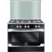 بوتاجاز غاز يونيون، 5 شعلة، اسود - C69SS-GC-447-TSF-2W-TS-AL