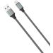 كابل لدنيو USB فئة A الي لايتننج، 2 متر، رمادي - LS442