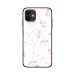 White Pink Flowers Printed Back Cover for Apple iPhone 12 Mini