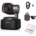 OBSBOT Tiny 2 PTZ Webcam with Microphone, 4K - Black
