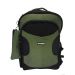 Gharibo Bags School Backpack With Pencil Case for Kids, Solid Pattern - Green and Black