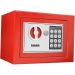 Safety Tech Electronic Safe Box, Red - GN17