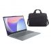 Lenovo IdeaPad Slim 3 15IRH8 83EM00DYED Laptop, Intel Core i7-13620H, 512GB SSD, 16GB RAM, 15.6 Inch, FHD, Intel UHD Graphics, FREEDOS - Arctic Grey with 15.6 Inch Laptop Casual Toploader