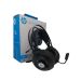 HP Wired Headphones with Microphone, Black - H100
